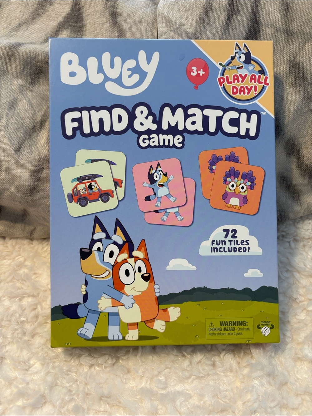 Bluey Find & Match Game - Brand New in Box